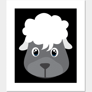 Cute Sheep - Herd Kids Baaa Sheeps Posters and Art